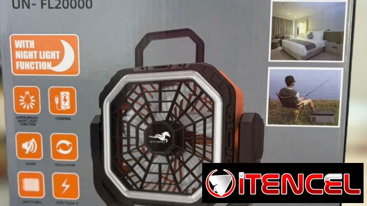 Recargable Ventilador F6
