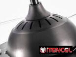 Ventilador de techo 42p Nizzato Aspas Transparentes plegables, iluminación LED, Bocina Bluetooth, Mando $130 USD