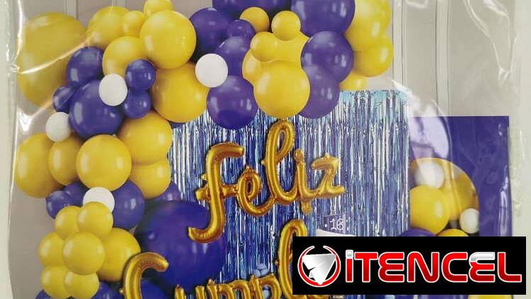 Set de Globos de 55 61 y 85 piezas (colores hermosos)