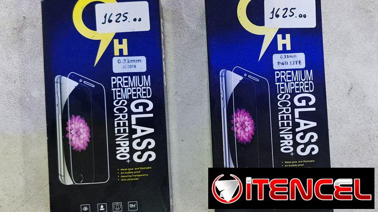 Venta de micas de cristal para celulares.