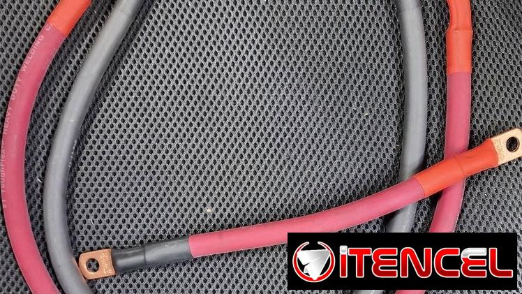 Se venden terminales de batería y cables para autos o inversores