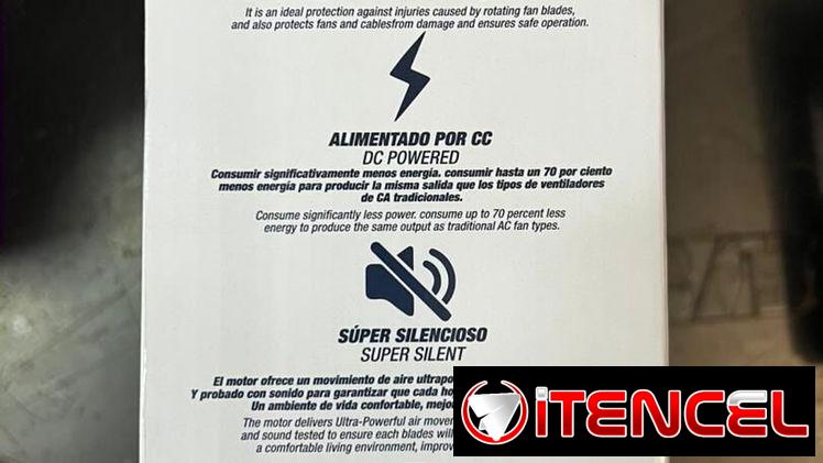 Ventiladores recargables