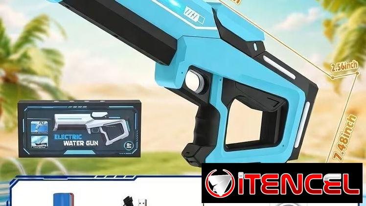 💦 Pistola de Agua Eléctrica – Absorción Automática y Largo Alcance