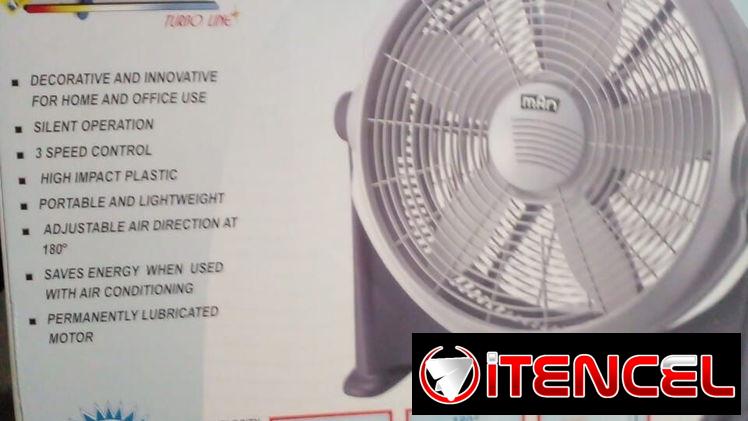 Vendo ventilador de  50  cm nuevo en su caja 40 dolares