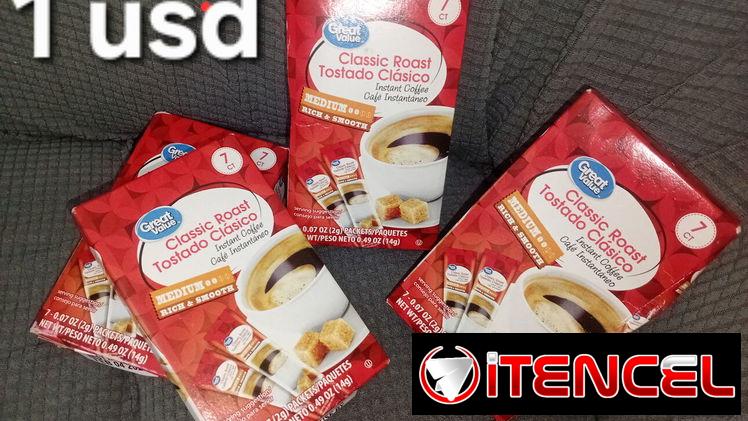 Café  instantáneo  y crema para el café