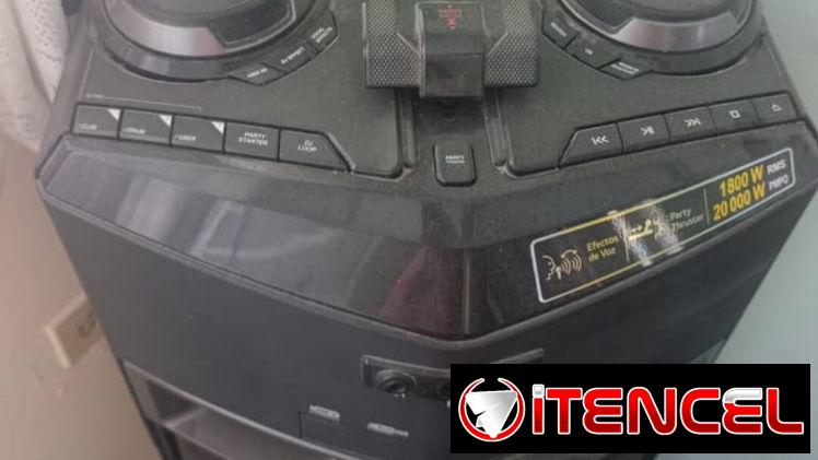 Equipo de musica LG Xboom.