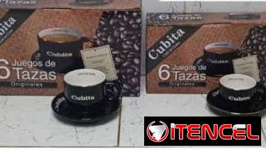 Juegos de tazas de cafe Cubita [TG_30usd]