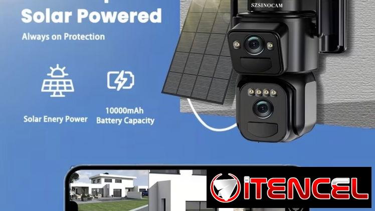 Cámara de seguridad solar