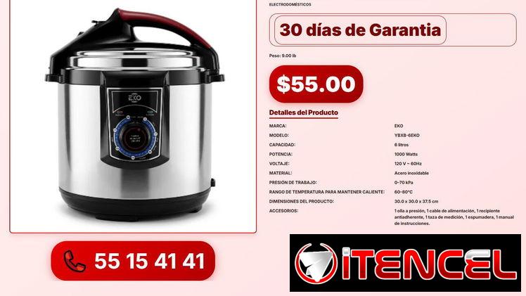 OLLA REINA ANALÓGICA 6L EKO VPT-0210
