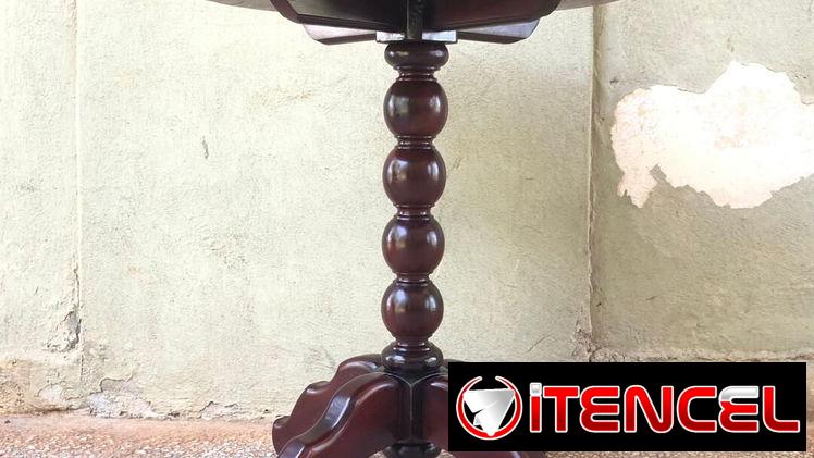 ⚜️ Mesa con mármol antigua restaurada • Entrega incluida 🚛