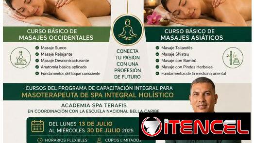 Cursos de Masajes Profesionales con aval internacional y registro legal