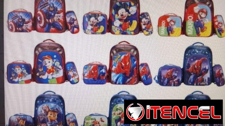 Variedad de mochilas