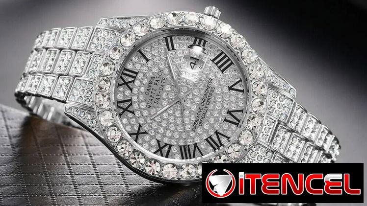 Cadenas,relojes y manillas diamantadas,Cintos de perlas