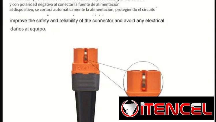 Xt60i cable para ecoflow 3 metros
