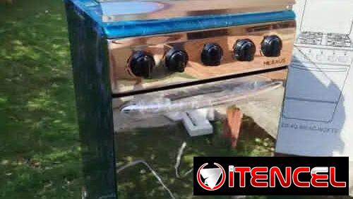 Cocina de gas *Milexus* 4 Quemadores