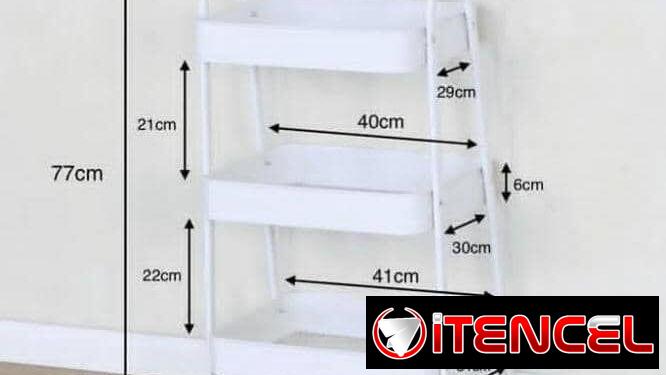 🧲Carrito organizador de tres niveles/ 35 usd🧲