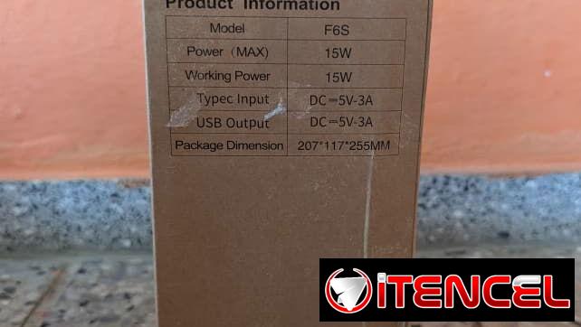 Ventiladores Recargables F6s