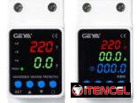 GEYA , Protector contra sobrevoltaje y bajo voltaje programable para AC