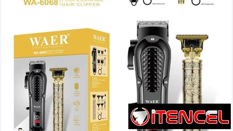 Kit de máquinas de pelar profesional recargable.