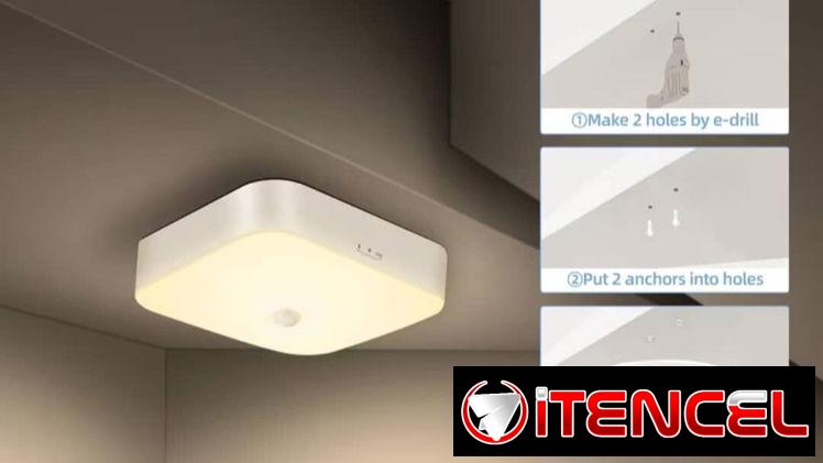 Recargables con Sensor de Movimient