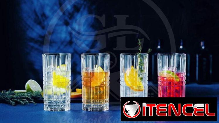 Vasos de cristal (6 unidades) (G&L)