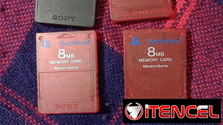 Memori Card de Playstation 2 originales