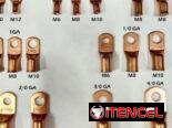 Se venden terminales de batería y cables para autos o inversores