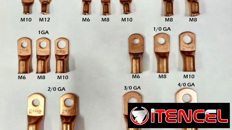 Se venden terminales de batería y cables para autos o inversores