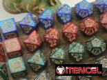 Set dados D&D Dungeons and Dragons dados para rol de mesa