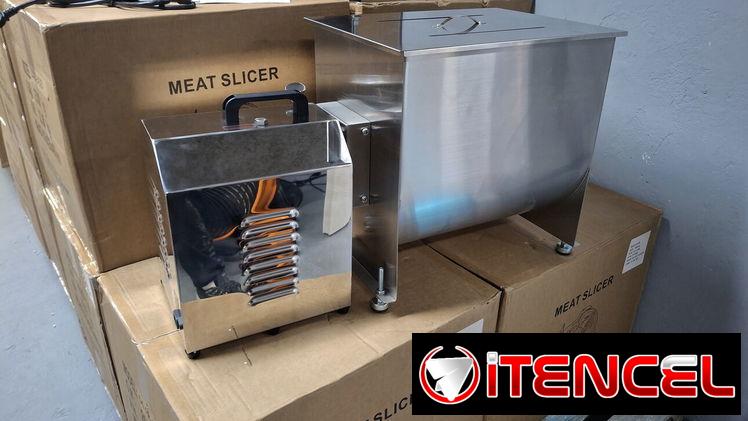✅️ Revolvedora de carne profesional de 60 L