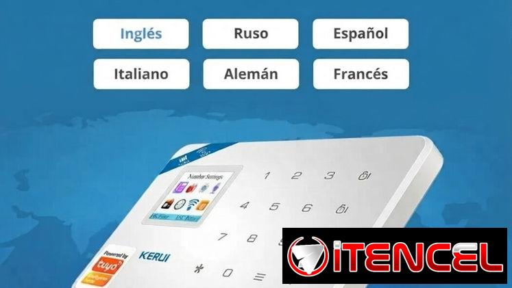 Sistema de alarma KERUI WIFI/GSM con Sirena integrada 🌐 100.45 USD