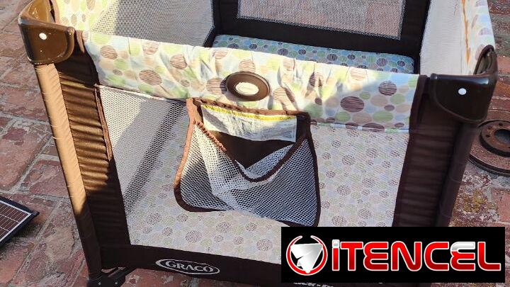 Corral de bebe de malla
