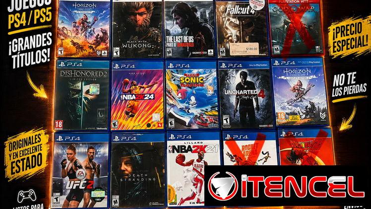 JUEGOS DE PS4