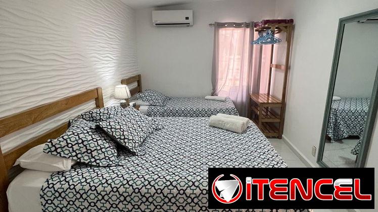 Cod.Z Casa de renta en Varadero . Incluye 3 habitaciones. Capacidad 6 personas