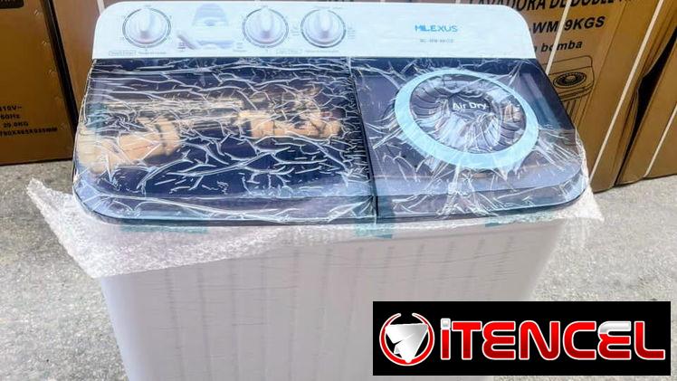 👕 Lavadora Semiautomática Milexus 9kg