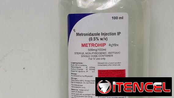 Metronidazol frasco suero