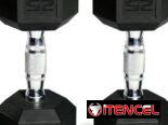 MANCUERNAS DE ACERO ENGOMADAS⭐ 25Lb – 20Lb – 15Lb – 10Lb – 5Lb