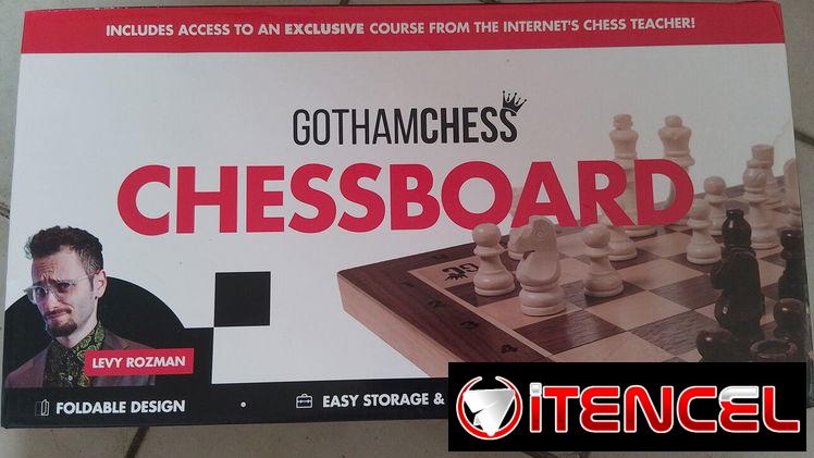 Juego de ajedrez de madera original