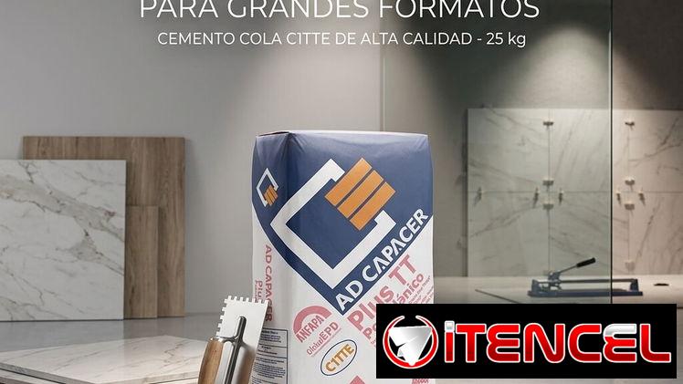 Capaces, cemento cola Porcelánico blanco 25kg