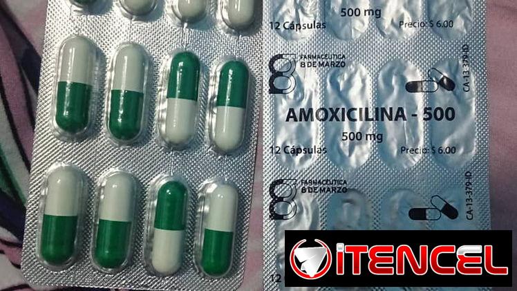 Amoxicilina en pastillas