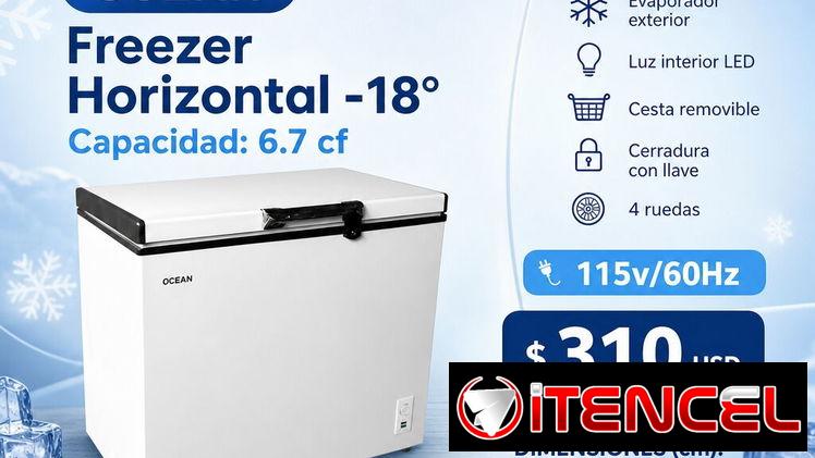 Neveras o freezer horizontal marca OCEAN