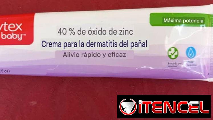 Vendo crema de rozadura del pañal