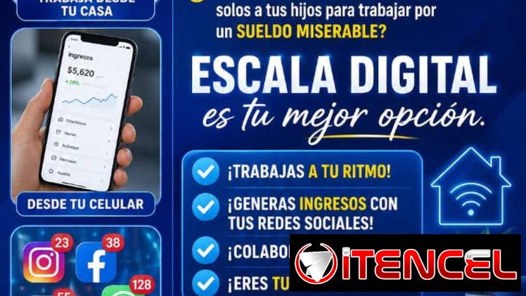 Escala conmigo y adquiere tu libertad financiera ya.