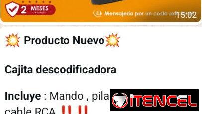 Cajita descodificadora