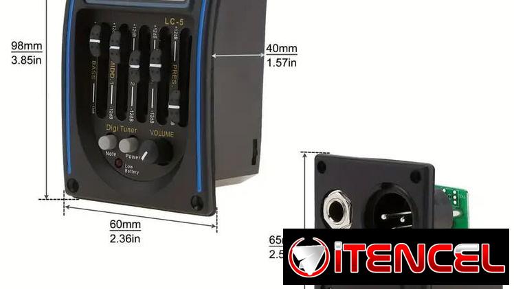 Ecualizador para Guitarra 🎸 en 35 usd