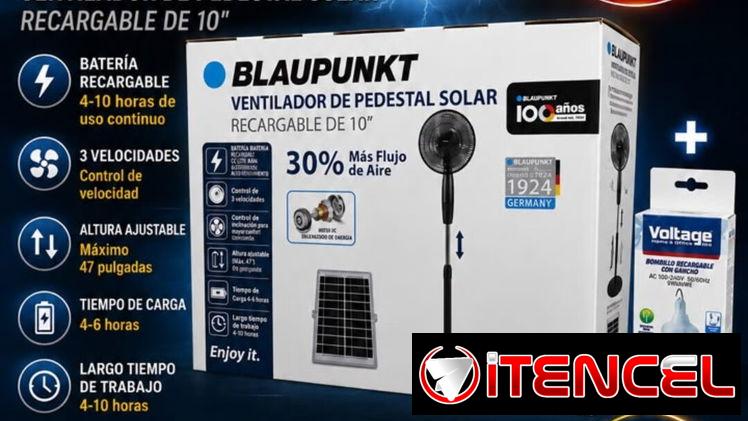 Ventilador recargable BLAUPUNKT