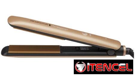 CON TECNOLOGÍA DE KERATINA Y ACEITE DE ARGÁN REMINGTON / PLANCHA PARA CABELLO