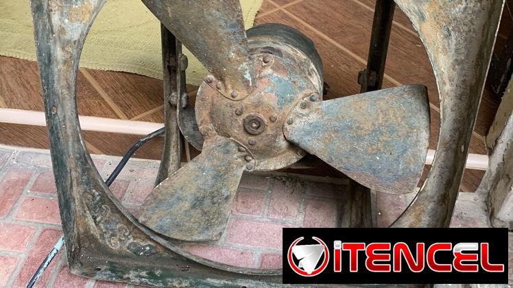 Extractor de aire Buffallo, con motor General Electric de 1/20 HP