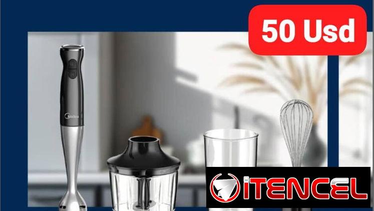 Batidora de Mano 3 en 1 Midea, Garantía de 6 meses, Entrega gratis para toda La Habana