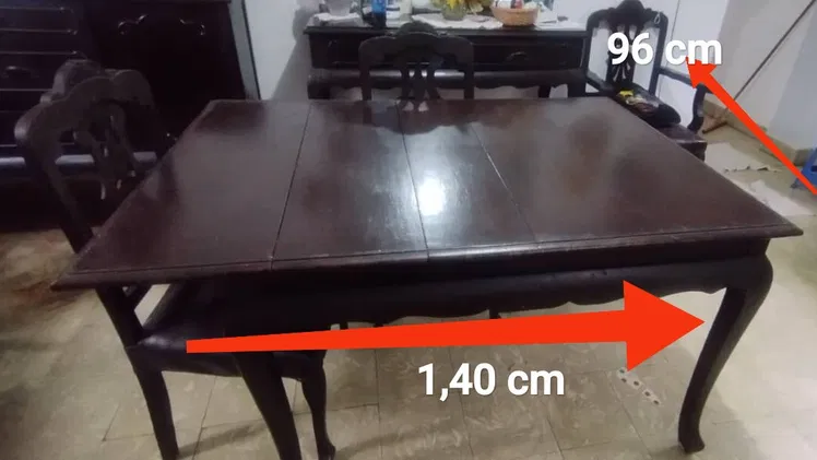 Juego comedor antiguo